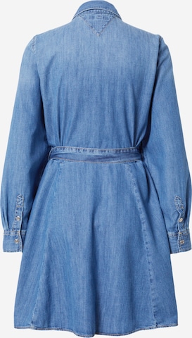 Robe-chemise TOMMY HILFIGER en bleu