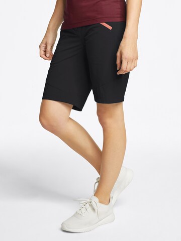 ZIENER Regular Workout Pants 'NASITA' in Black