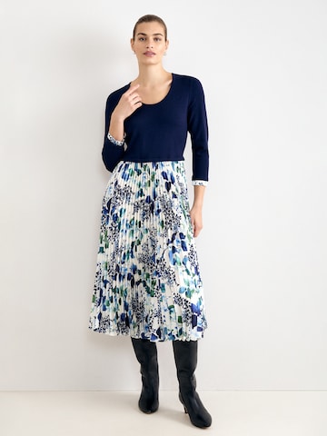 Phase Eight Dress in Blue: front