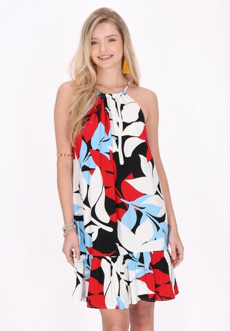 Robe d’été IZIA en noir : devant