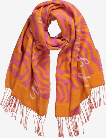 LAURASØN Scarf in Orange: front