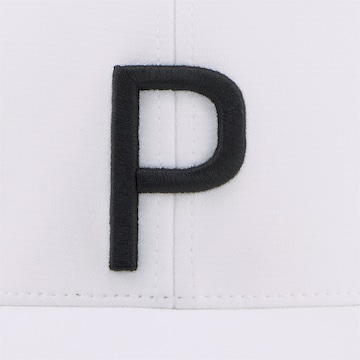 PUMA Sportcap 'P' in Weiß