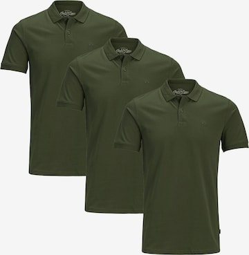 JACK & JONES Shirt 'Basic' in Green: front