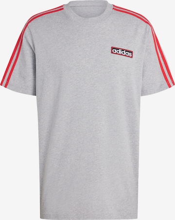 ADIDAS ORIGINALS Shirt in Grey: front