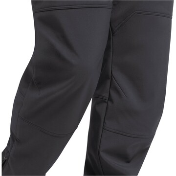 JACK WOLFSKIN Regular Workout Pants 'Trek Terrain' in Grey