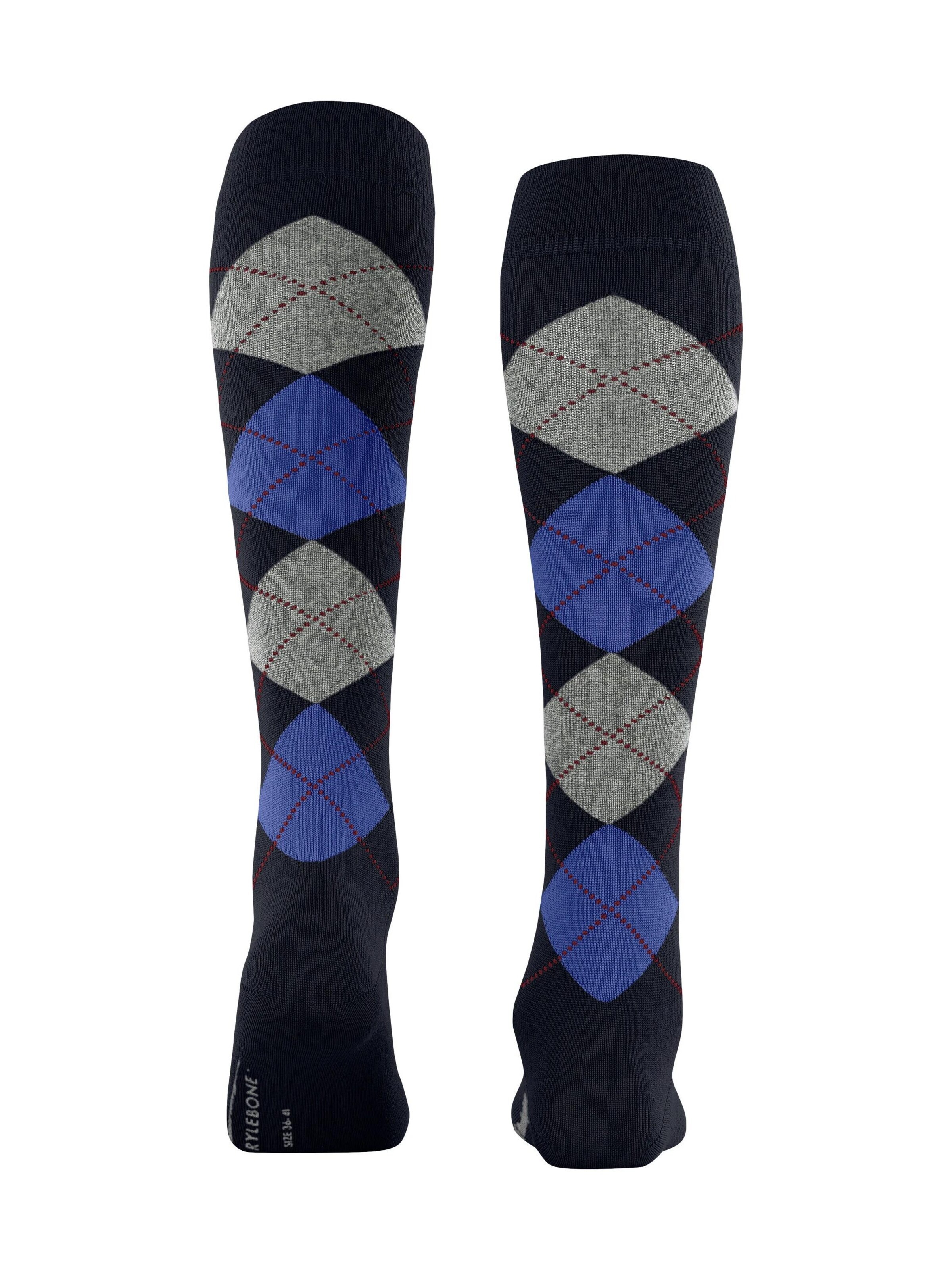 BURLINGTON Overknee Strümpfe 'Marylebone'‌‌‌‌‌‌‌‌ in Blau