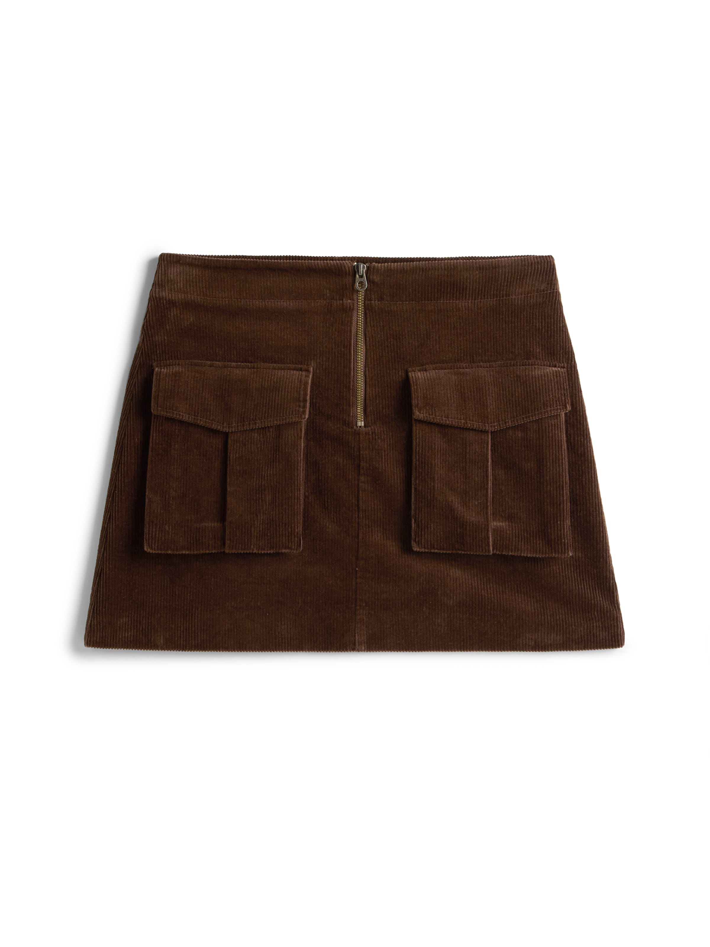 TOMMY HILFIGER Φούστα σε καφέ: μπροστά