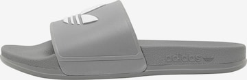 Mule 'Adilette' ADIDAS ORIGINALS en gris : devant
