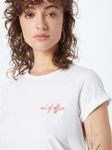 Maison Labiche T-Shirt 'POITOU' in Weiß