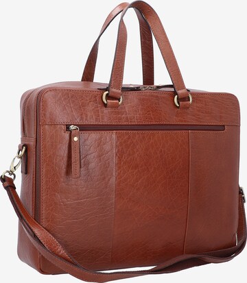GERRY WEBER Document Bag 'Lugano' in Brown