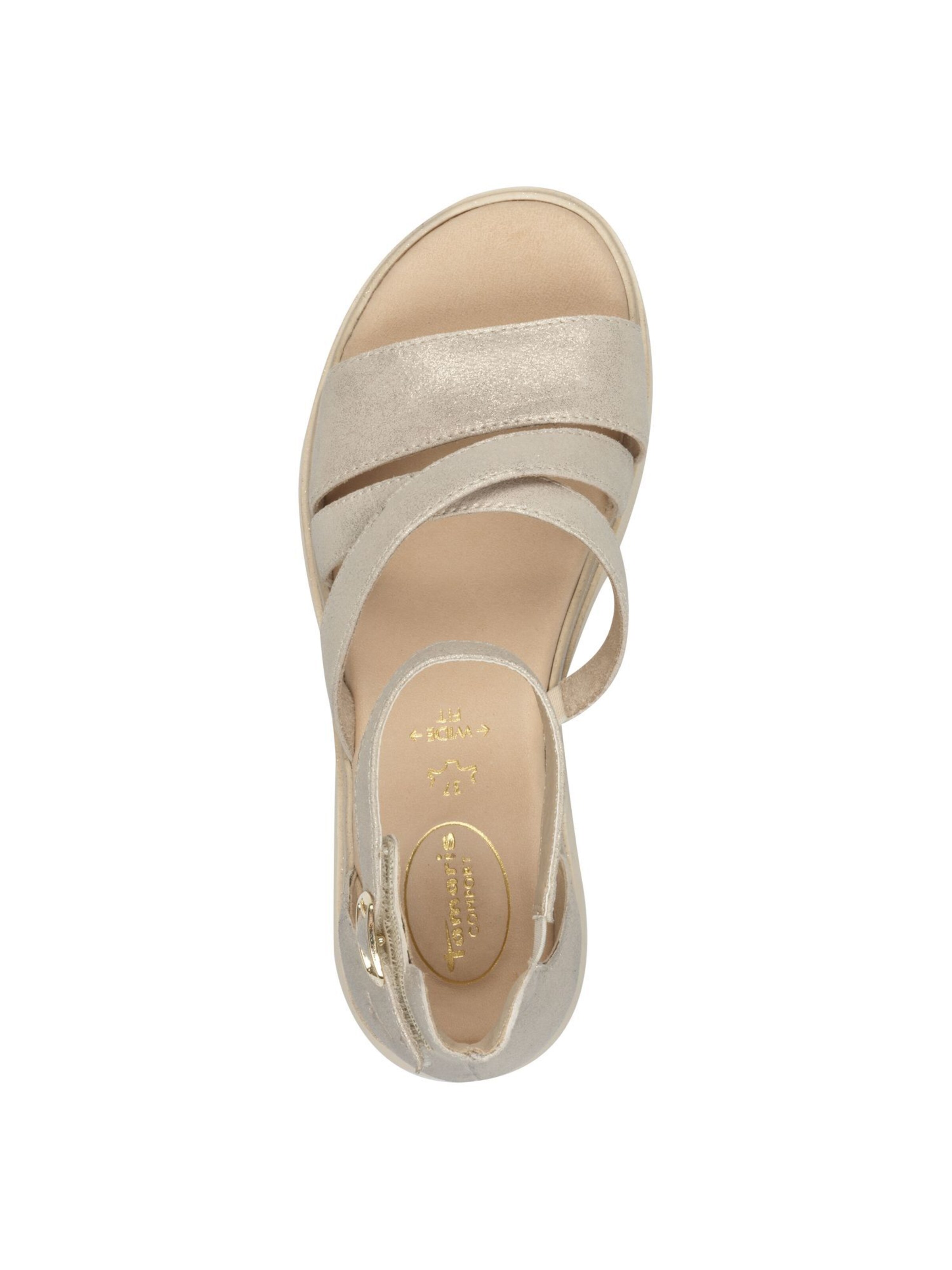 Sandales à lanières 'Comfort' Tamaris en beige