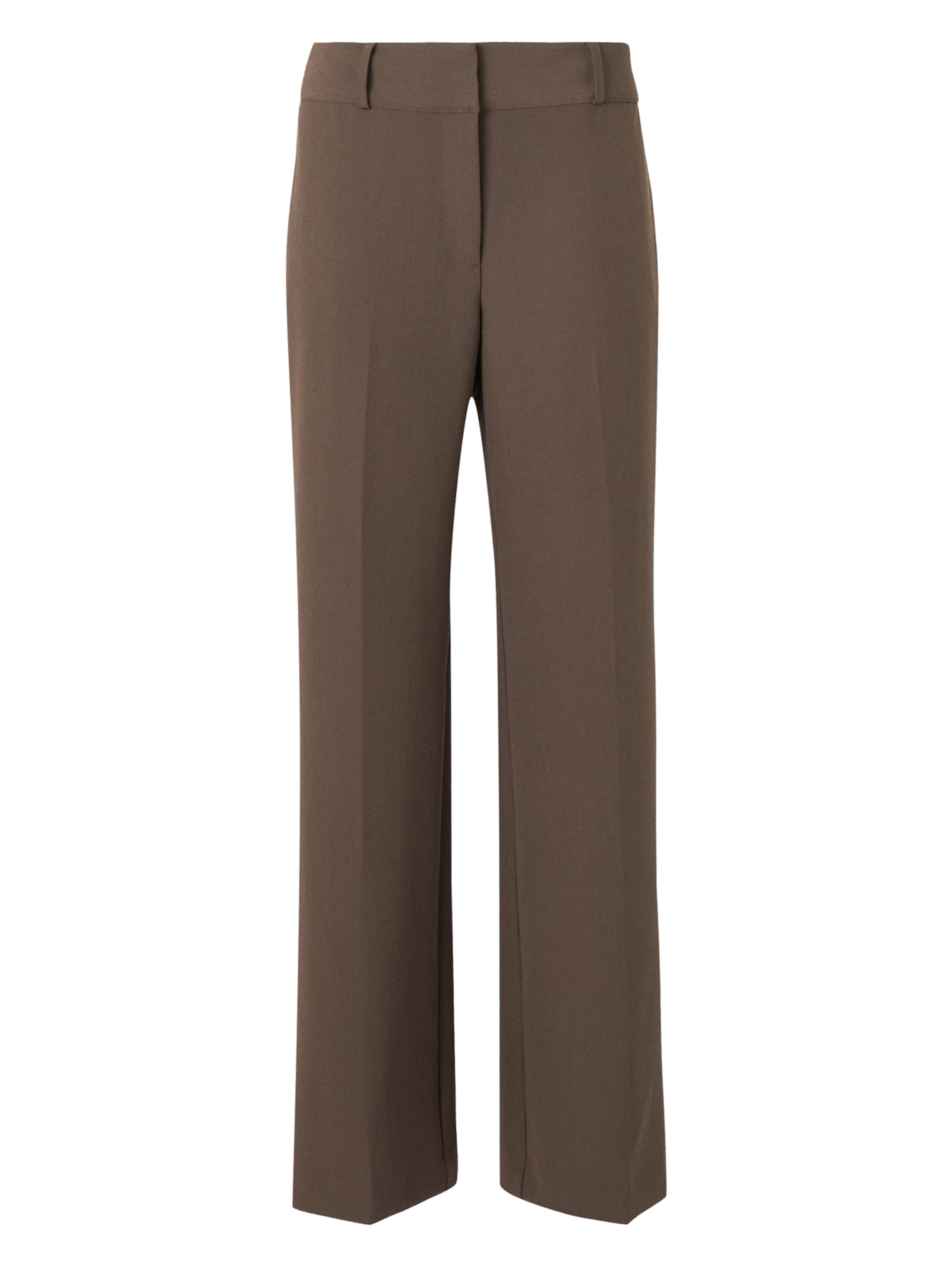 Samsøe Samsøe Широкий Плиссированные брюки 'Salaney' в Коричневый: спереди