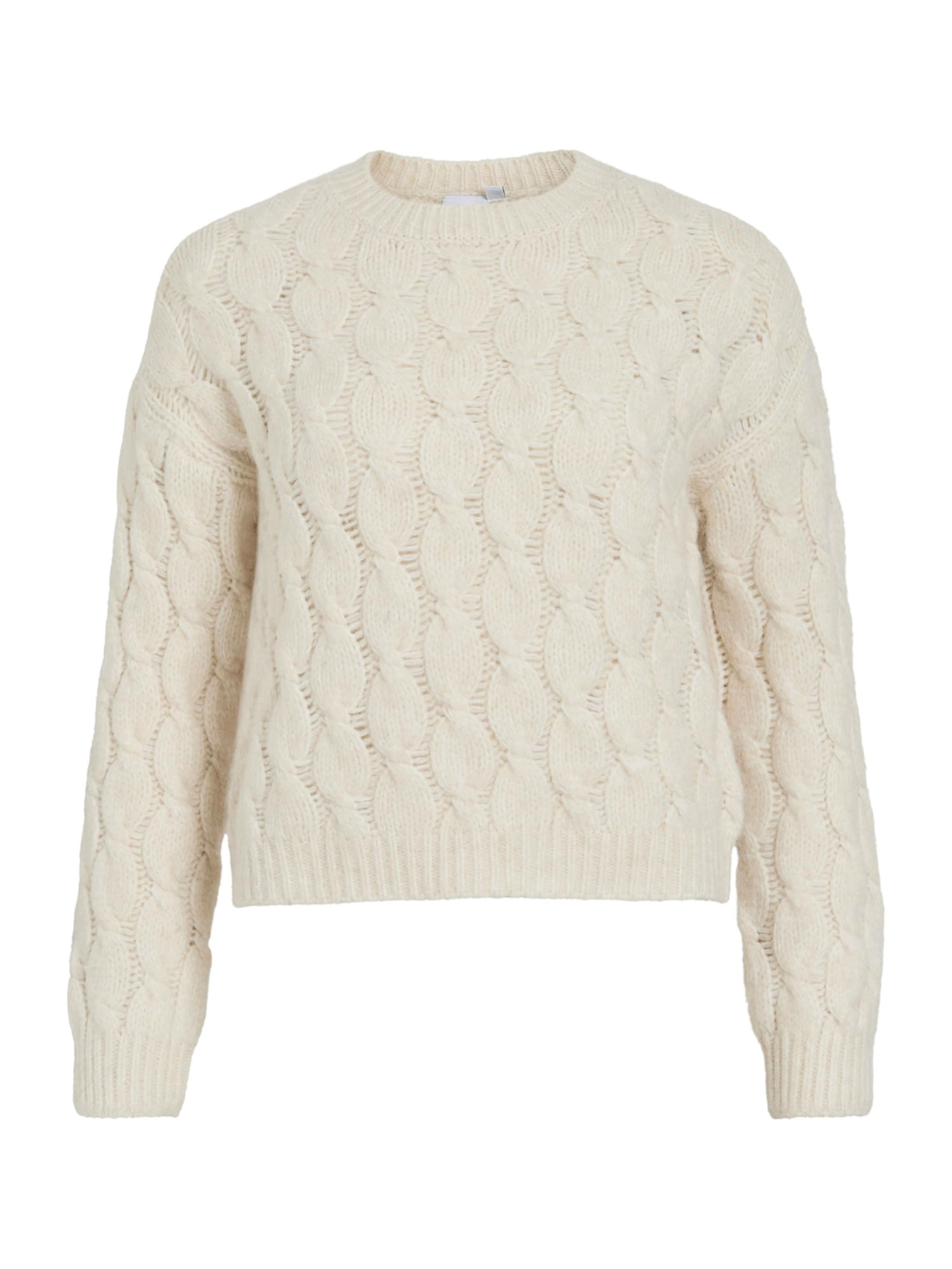 VILA Sweater 'VIGULLA' in Beige: front