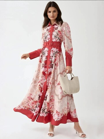 Robe-chemise Hiccup en rouge