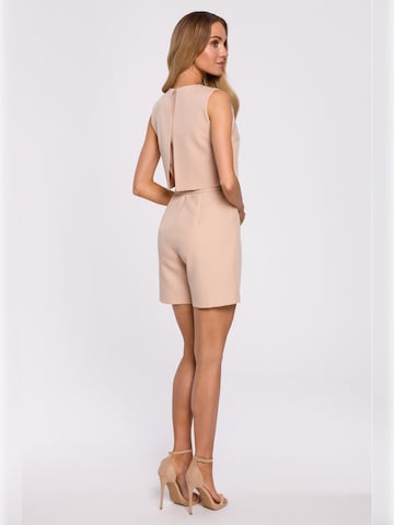 made of emotion - Jumpsuit en beige