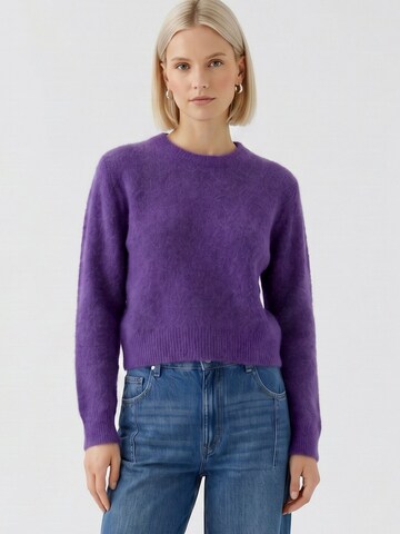 OUI Pullover in Lila: Vorderseite