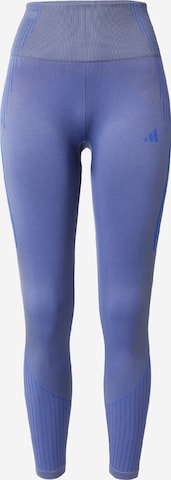 Pantalon de sport ADIDAS PERFORMANCE en bleu : devant