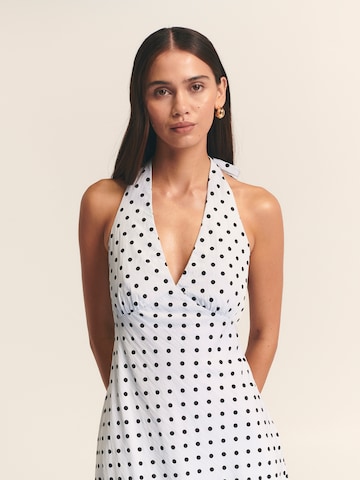 Rochie 'Elena' de la St MRLO pe albastru