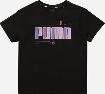 PUMA Shirt 'Alpha' in Schwarz: predná strana