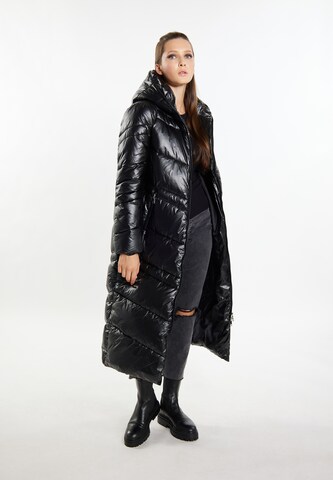 TUFFSKULL Winter Coat 'Caversham' in Black