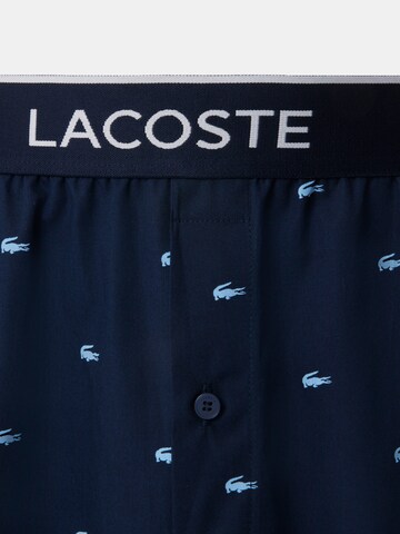 Boxers LACOSTE en bleu