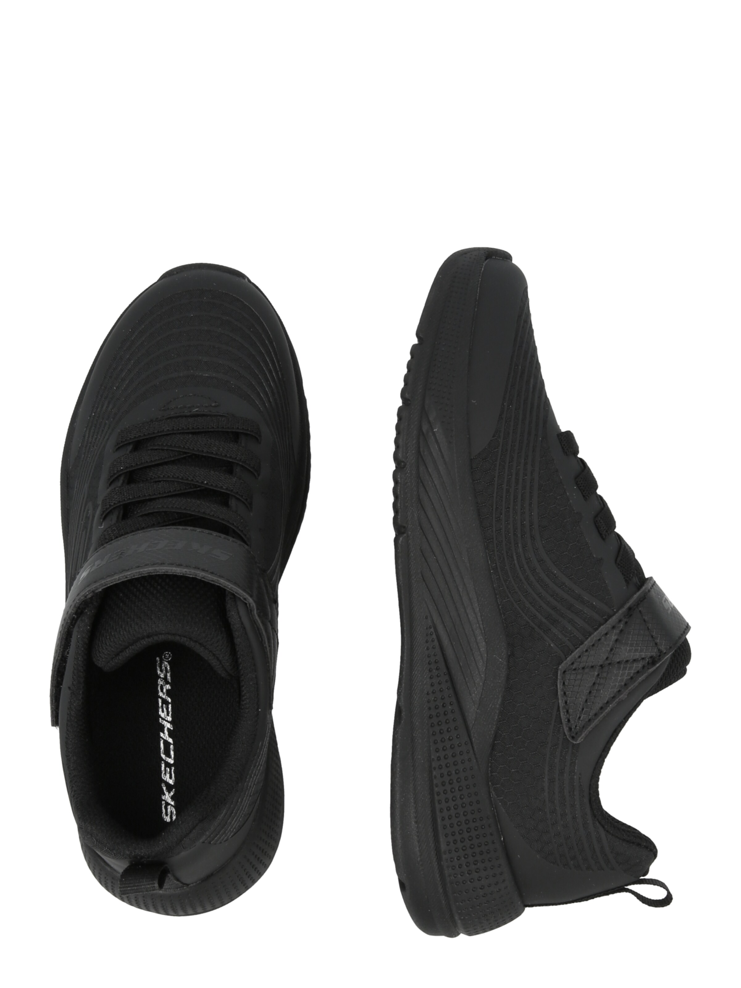 juoda SKECHERS Sportbačiai 'MICROSPEC ADVANCE'