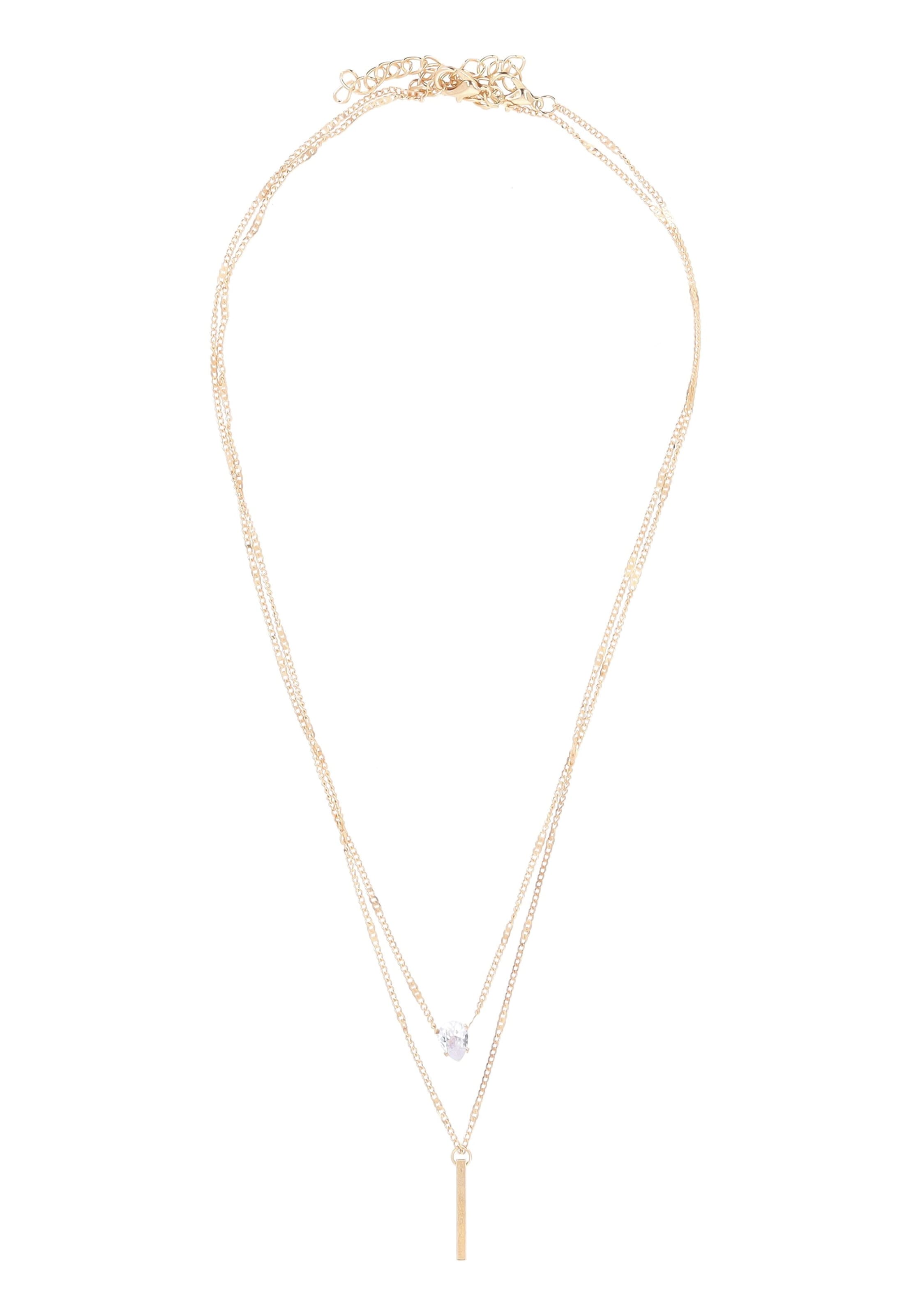 Chaîne NAEMI en or : devant