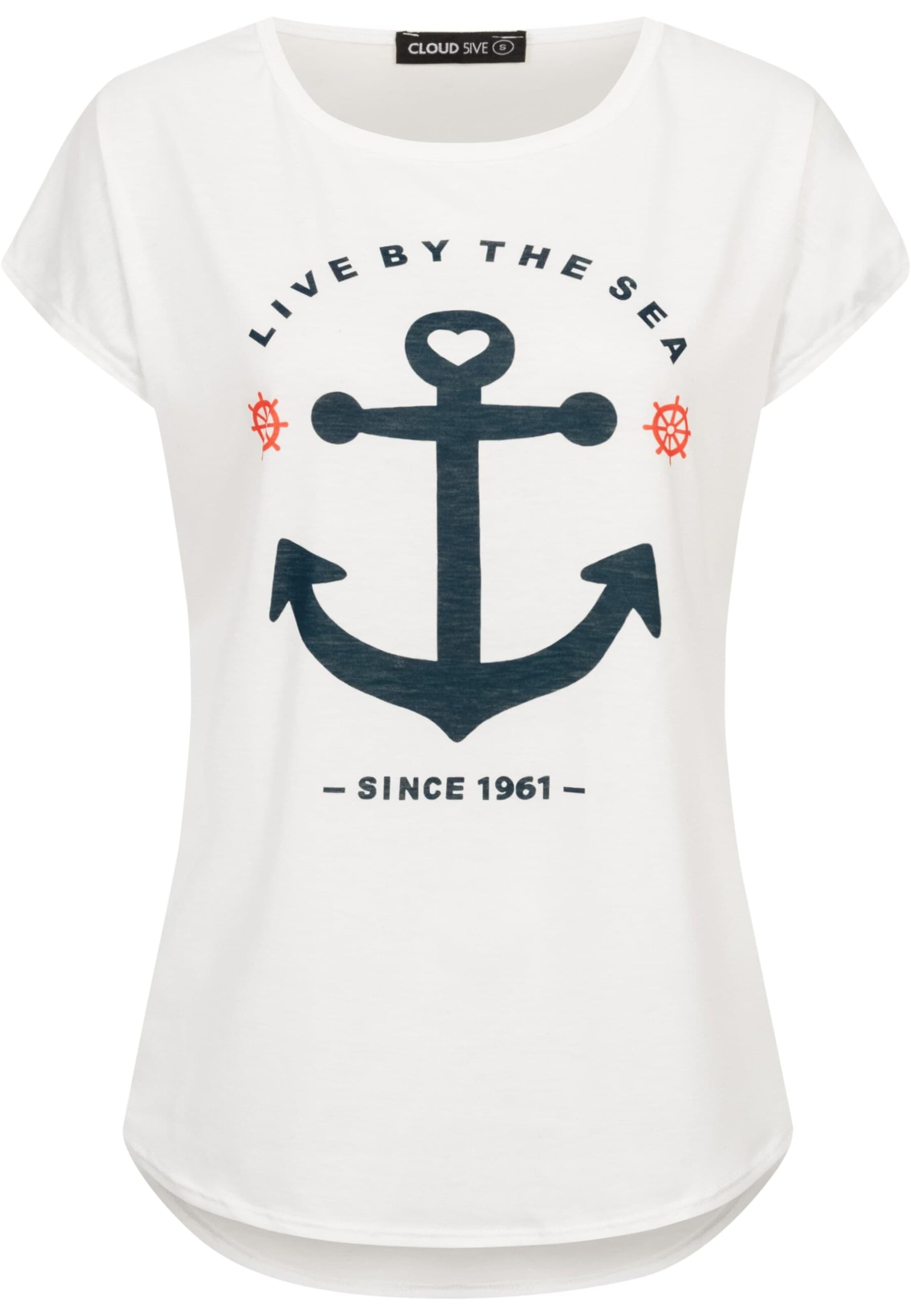 Cloud5ive Shirts i hvid: forside