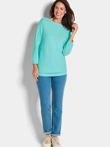 Pull-over Goldner en vert