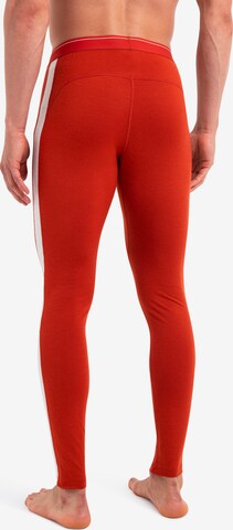 Skinny Pantaloni sportivi 'M 200 Oasis' di ICEBREAKER in rosso