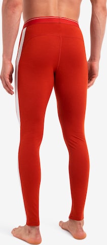 Skinny Pantalon de sport 'M 200 Oasis' ICEBREAKER en rouge