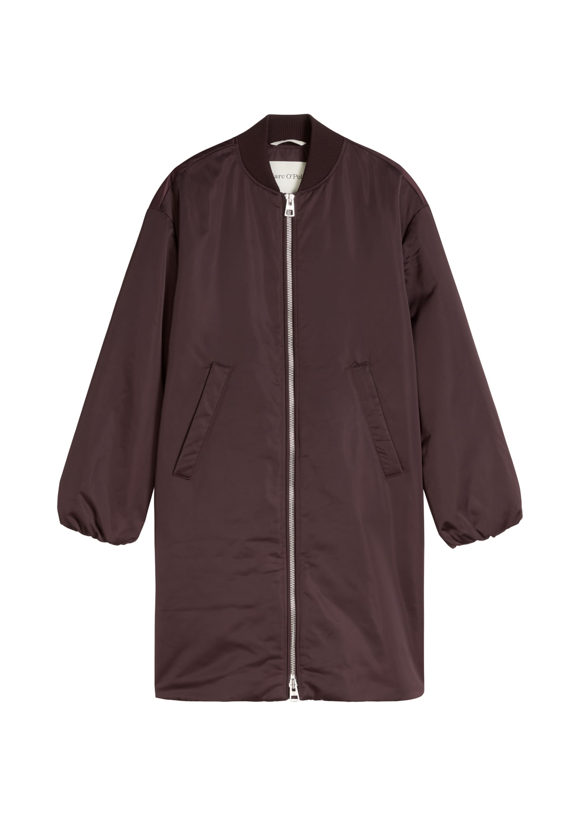 Marc O'Polo Between-Seasons Coat in Red: front