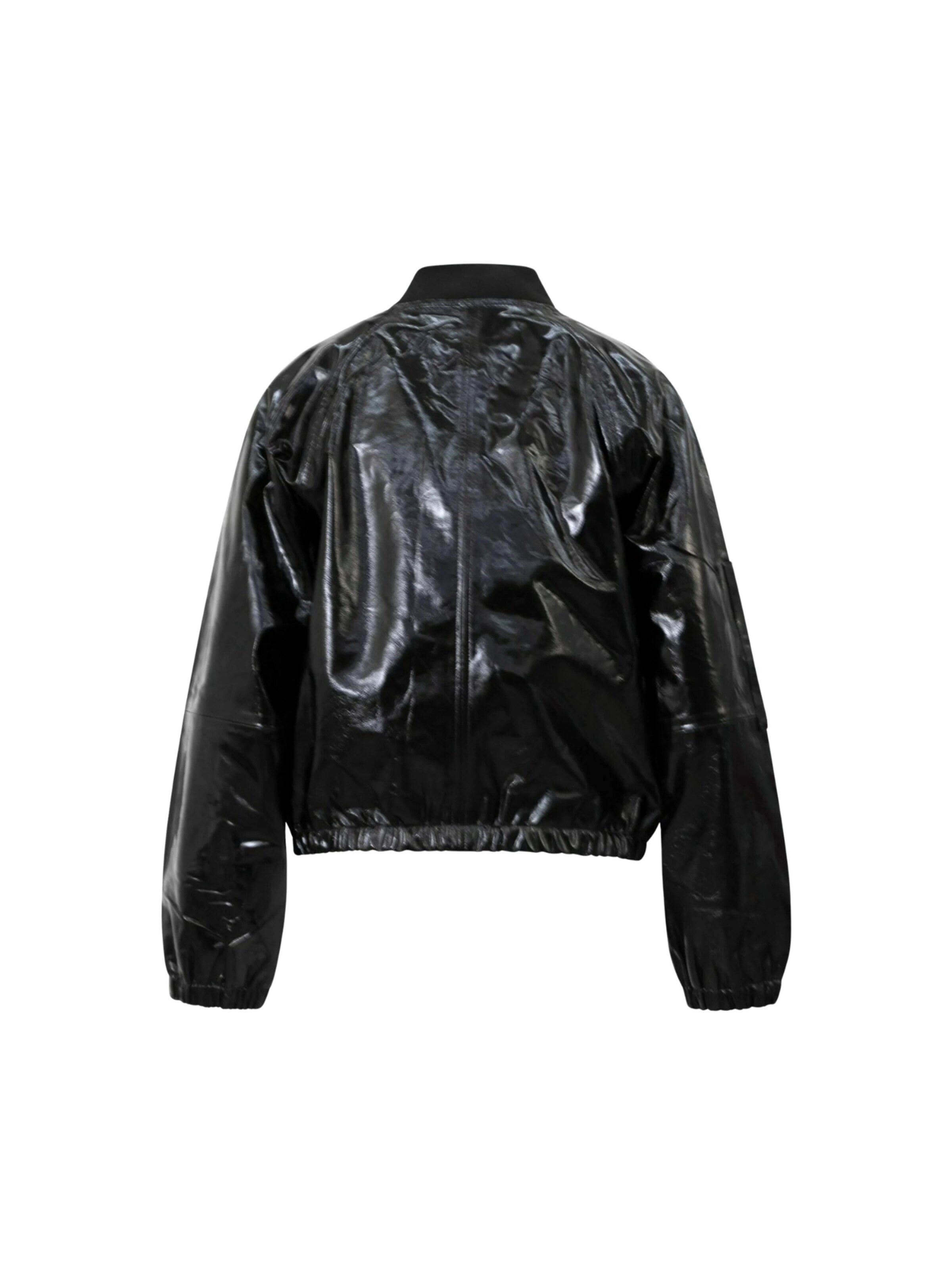 Coster Copenhagen Tussenjas ' Leather ' in Bruin: voorkant