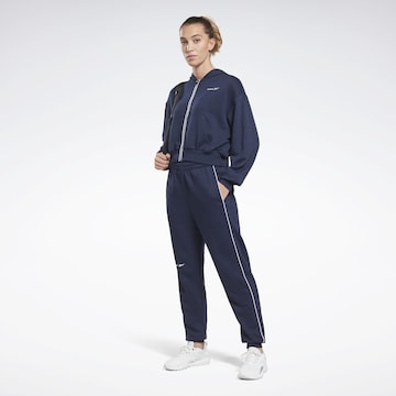 Coupe slim Pantalon de sport Reebok en bleu