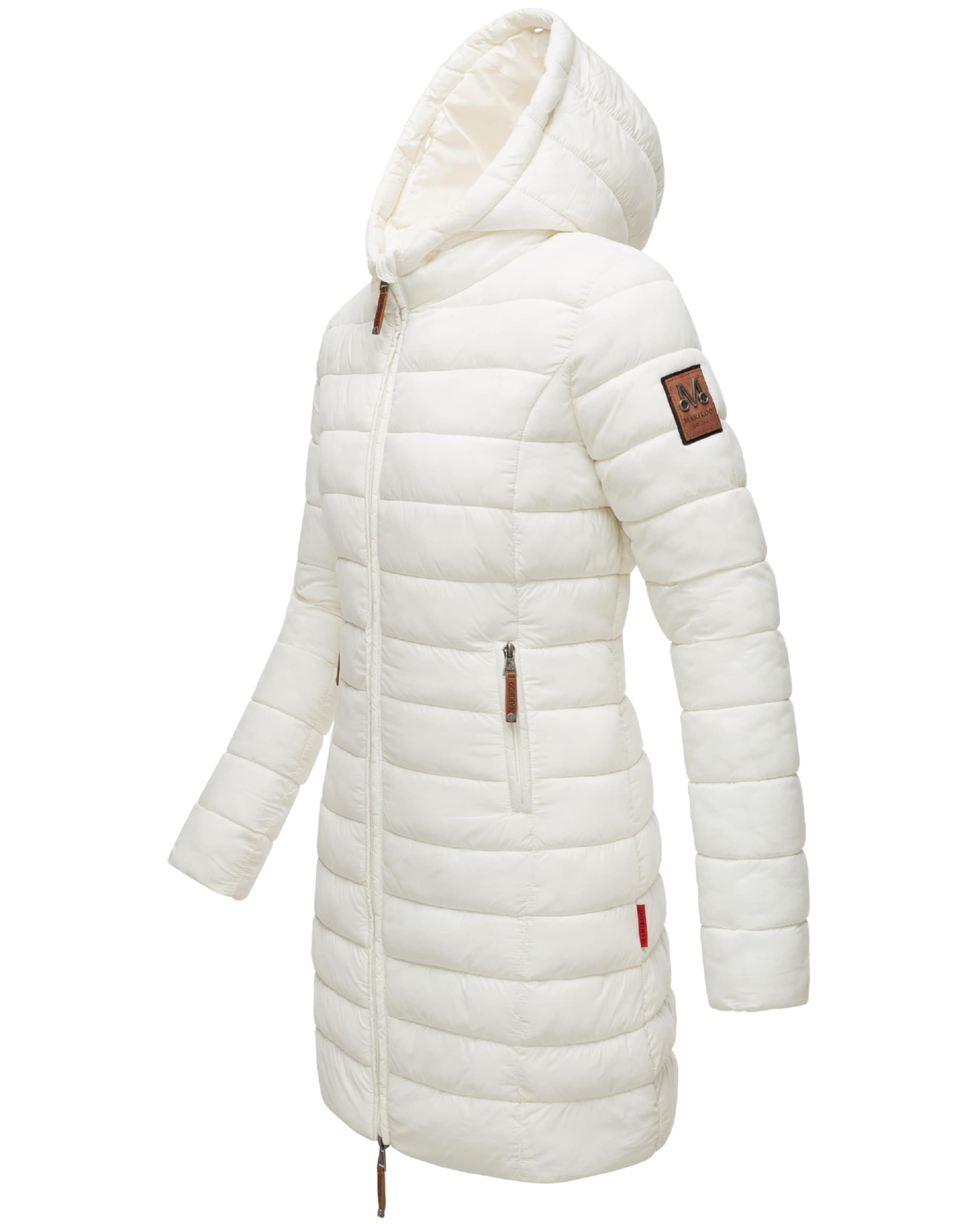 Cappotto invernale 'Rose' di MARIKOO in bianco