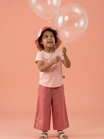 SIGIKID Shirt 'T-Shirt Pink Birds' in Pink