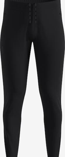 ODLO Sports trousers 'ZEROWEIGHT' in S/Slim in Mottled black, Item view