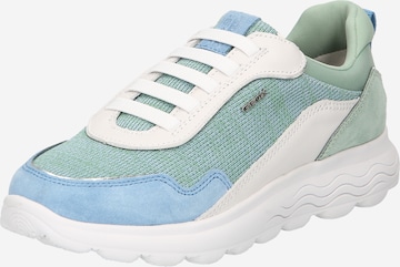 GEOX Sneakers laag 'SPHERICA' in Groen: voorkant