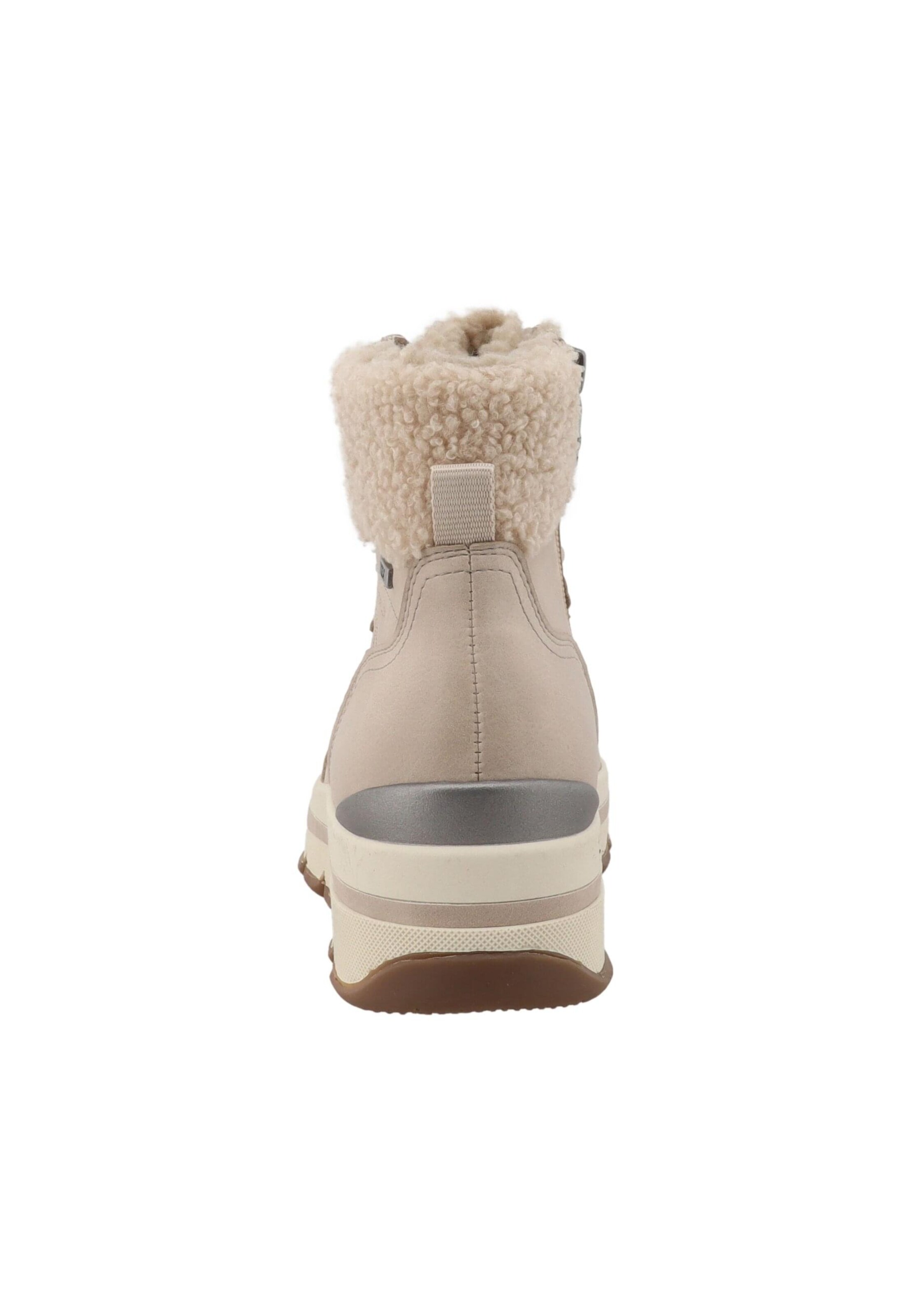 TOM TAILOR Snow Boots in Beige