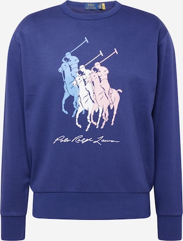 Polo Ralph Lauren - Sweatshirt em azul: frente