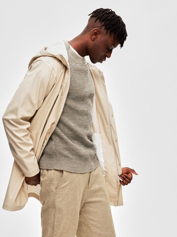 Pull-over 'Senni' SELECTED HOMME en gris