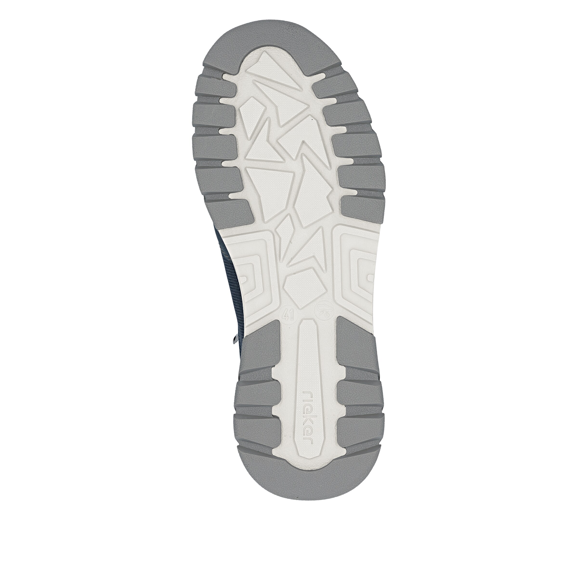 Baskets basses Rieker en bleu