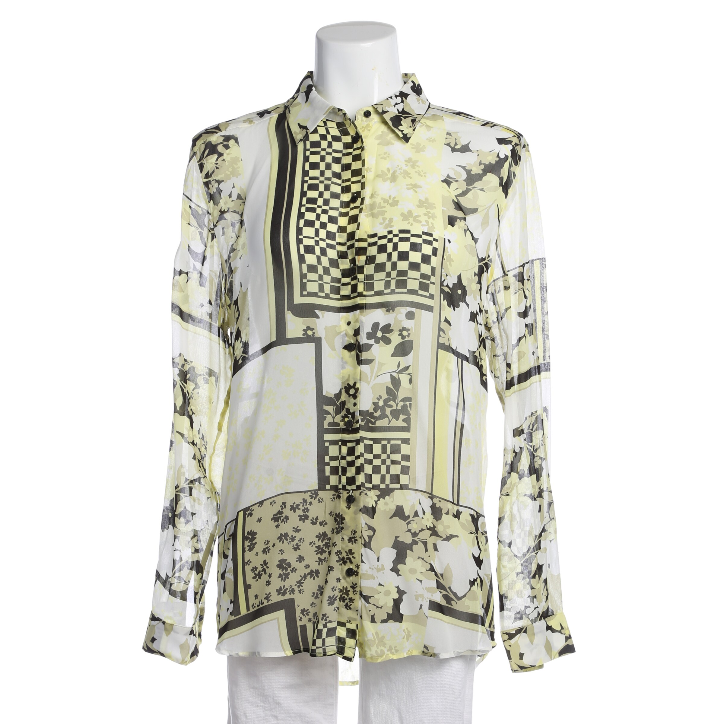 BOSS Bluse / Tunika M in Mischfarben: Vorderseite