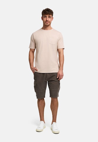 INDICODE JEANS Regular Cargoshorts 'Monroe' in Braun