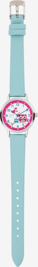 Cool Time Uhr in hellblau / pink, Produktansicht