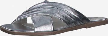 MARCO TOZZI Pantolette in Silber: predná strana