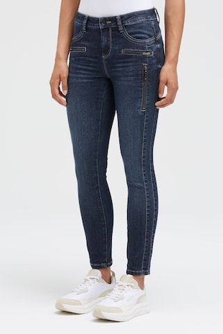 Soccx Slimfit Jeans Slim Fit in Blau: Vorderseite