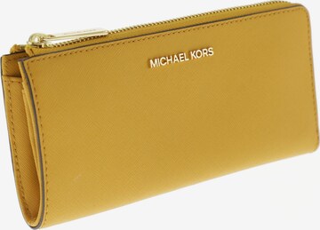MICHAEL Michael Kors Small Leather Goods in One size in Yellow: front