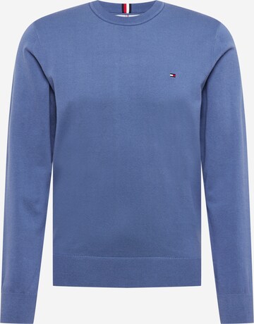 Pull-over TOMMY HILFIGER en bleu : devant