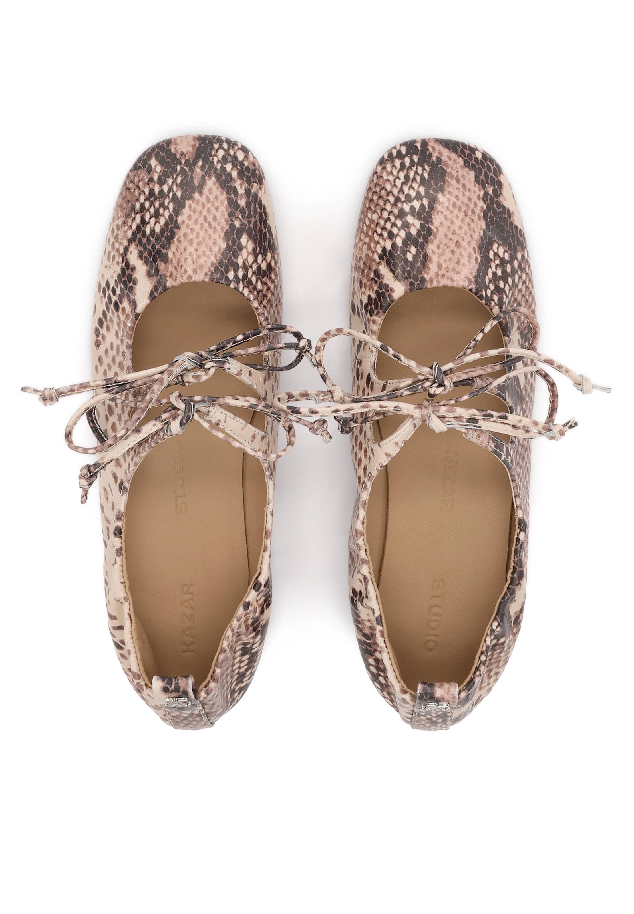 Kazar Studio Baleriny w kolorze różowy